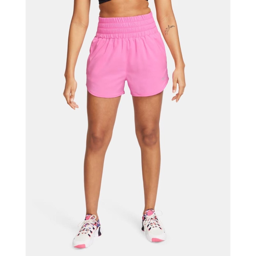 Nike Pink Athletic Shorts - High Waist - Picture 8 of 8